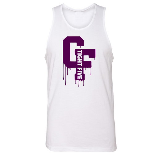 Mens Small White Style_Tank Top