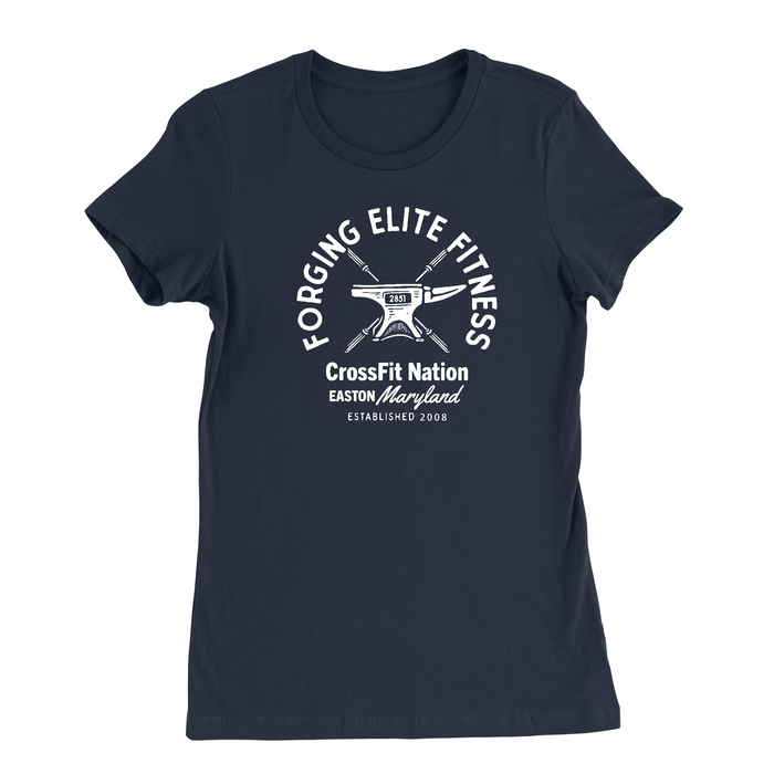 Womens Small Navy Style_T-Shirt