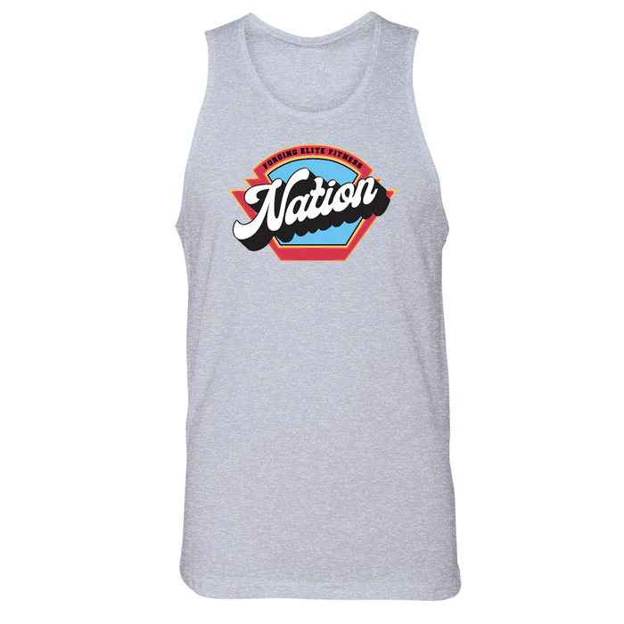 Mens Small Heather Gray Style_Tank Top
