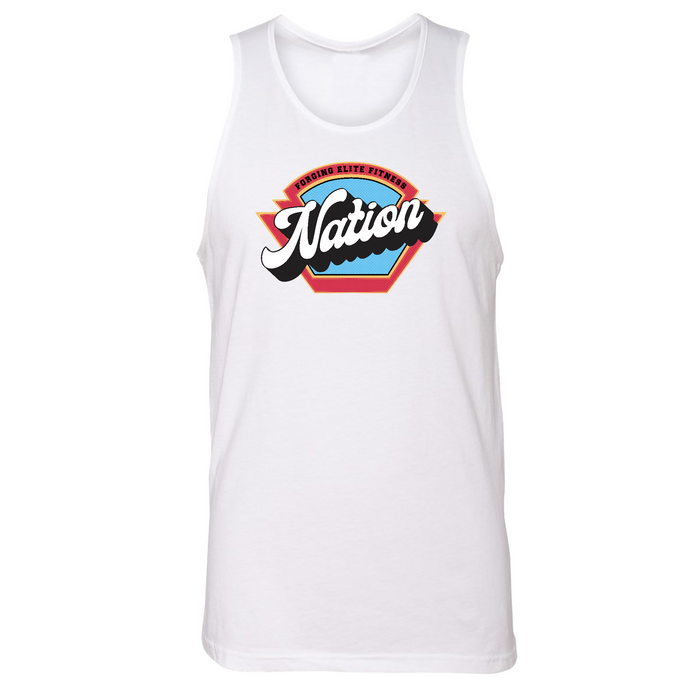 Mens Small White Style_Tank Top