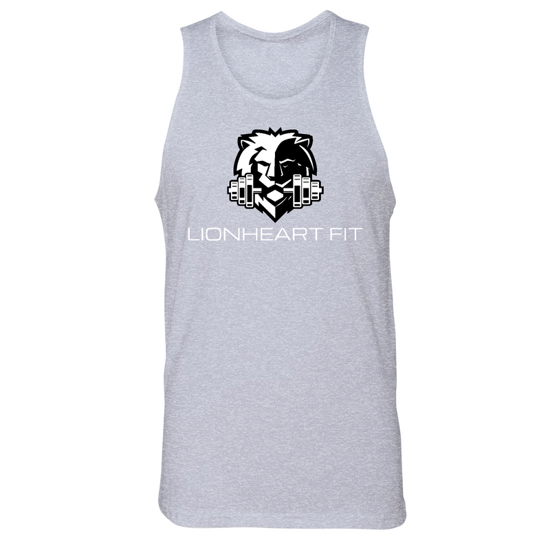 Mens Small Heather Gray Style_Tank Top