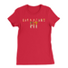 Womens Small Red Style_T-Shirt
