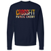 Mens Small Classic Navy Heather Style_Sweatshirt