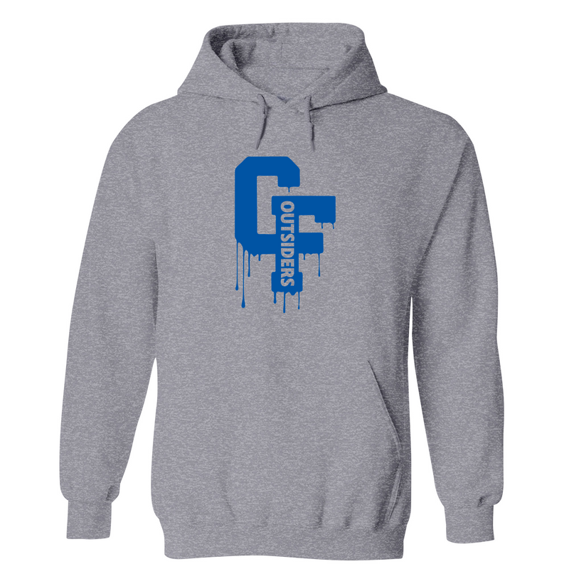 Mens Small Gunmetal Heather Style_Hoodie