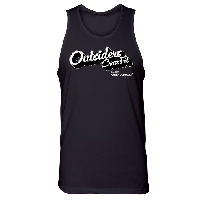 Mens Small Black Style_Tank Top