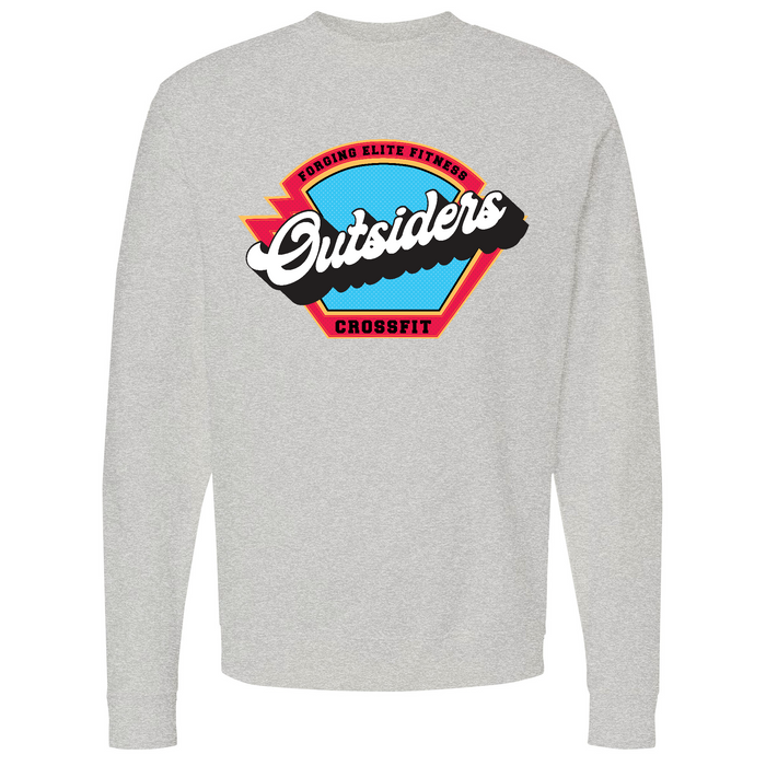 Mens Small Grey Heather Style_Sweatshirt