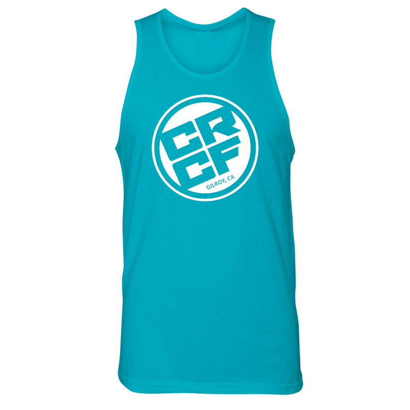 Mens 2X-Large Tahiti Blue Style_Tank Top