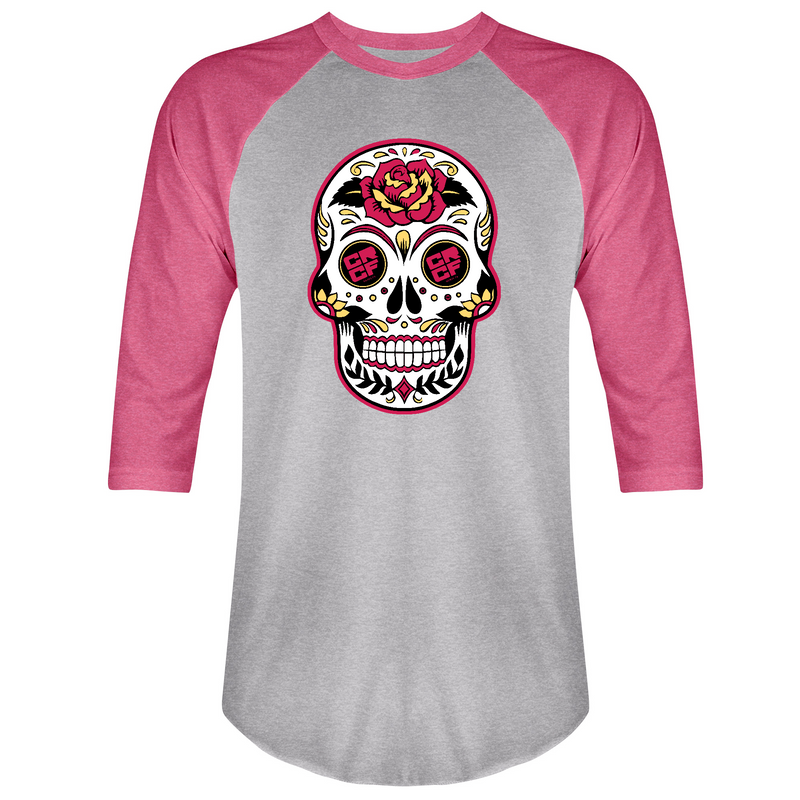 Coast Range CrossFit Day of the Dead Mens - 3/4 Sleeve