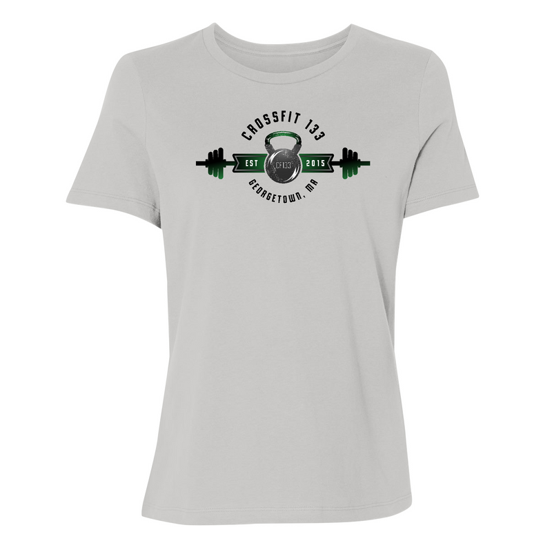 Womens 2X-Large Solid Athletic Grey Style_T-Shirt