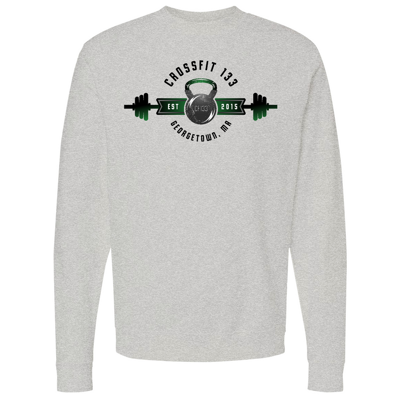 Mens 2X-Large Grey Heather Style_Sweatshirt