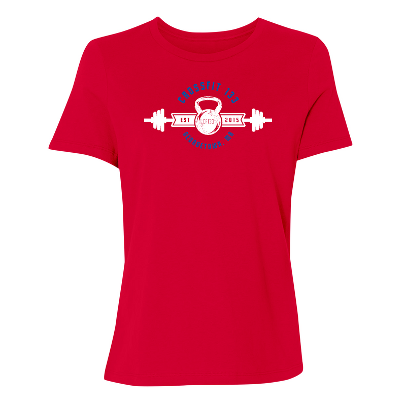 Womens Small Red Style_T-Shirt