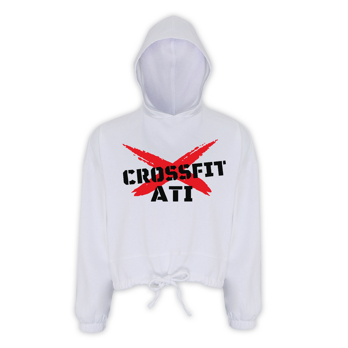 CrossFit ATI USA Womens - Crop Top Hoodie