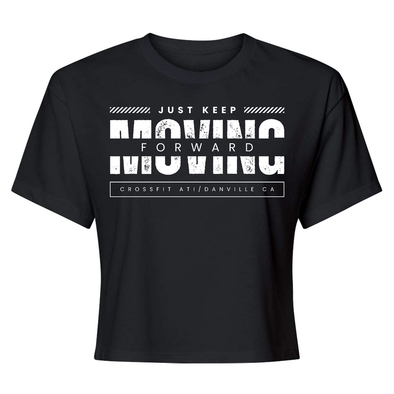 CrossFit ATI Keep Moving Forward Womens - Crop Top T-Shirt
