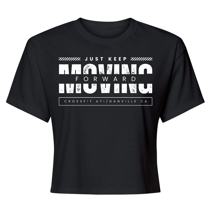 CrossFit ATI Keep Moving Forward Womens - Crop Top T-Shirt