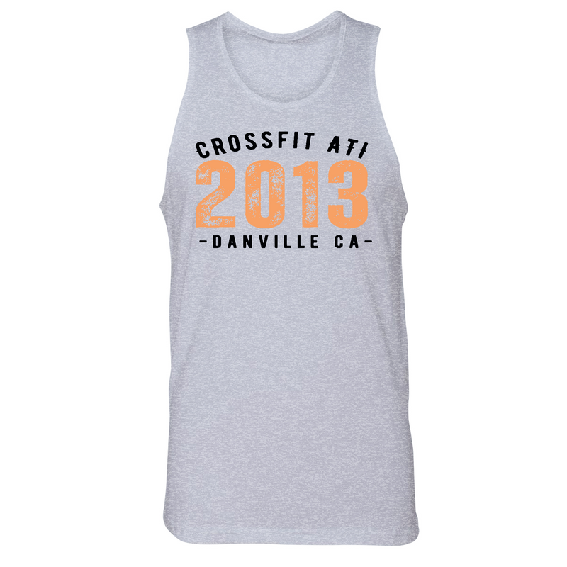 Mens 2X-Large Heather Gray Style_Tank Top