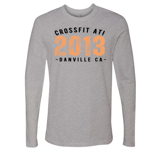 Mens 2X-Large Heather Gray Style_Long Sleeve