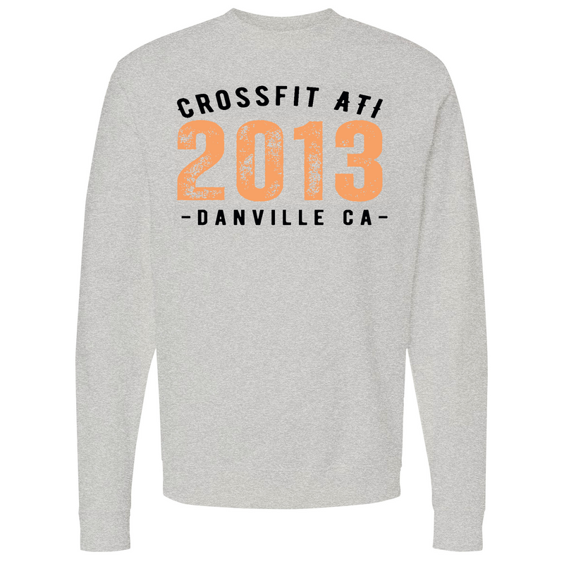 Mens 2X-Large Grey Heather Style_Sweatshirt