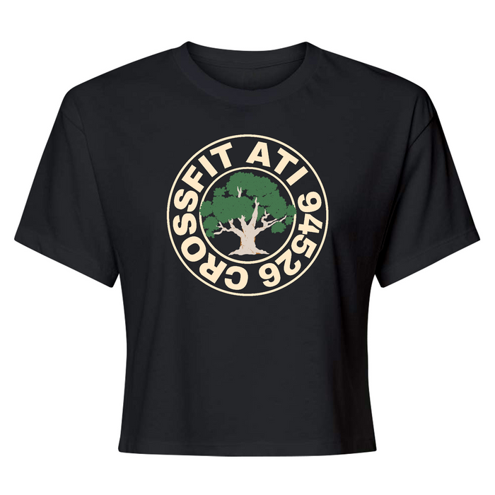 CrossFit ATI Tree Womens - Crop Top T-Shirt