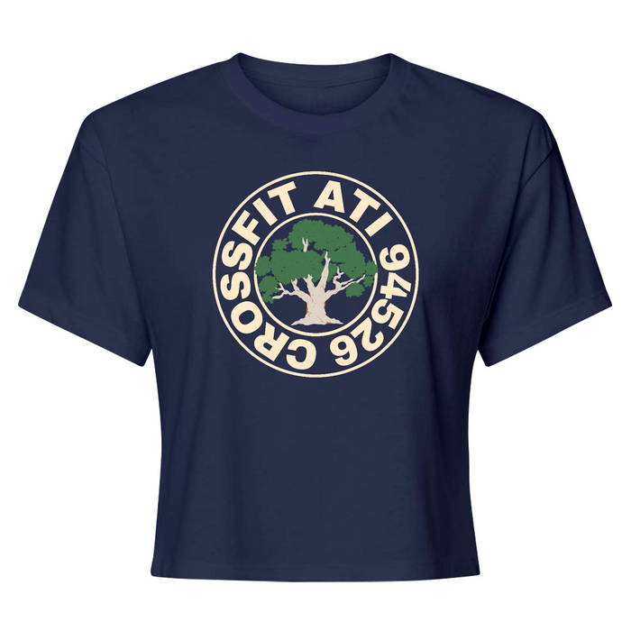CrossFit ATI Tree Womens - Crop Top T-Shirt