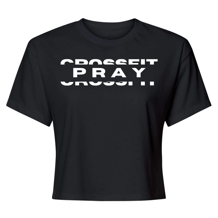 CrossFit ATI Pray Womens - Crop Top T-Shirt