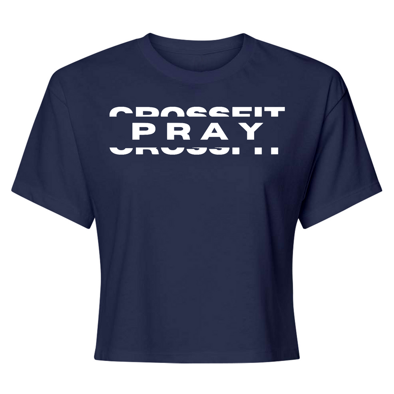 CrossFit ATI Pray Womens - Crop Top T-Shirt