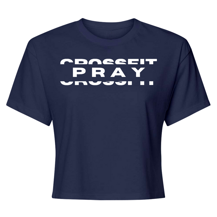 CrossFit ATI Pray Womens - Crop Top T-Shirt