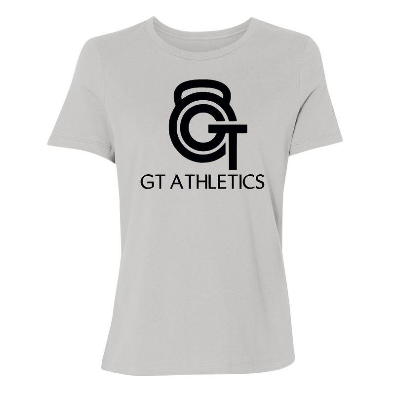 Womens 2X-Large Solid Athletic Grey Style_T-Shirt