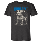 Mens Small Heather Heavy Metal Style_T-Shirt