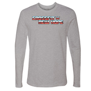 Mens 2X-Large Heather Gray Style_Long Sleeve