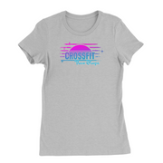 Womens Small Solid Athletic Grey Style_T-Shirt