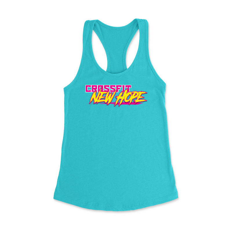 Womens X-Small Tahiti Blue Style_Tank Top