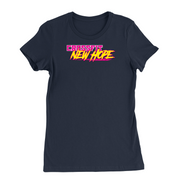 Womens Small Navy Style_T-Shirt