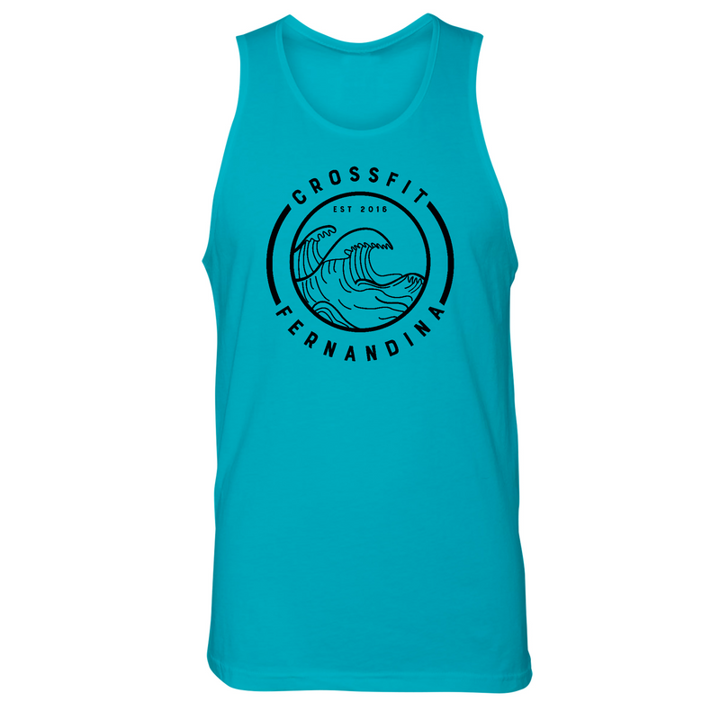 Mens 2X-Large Tahiti Blue Style_Tank Top