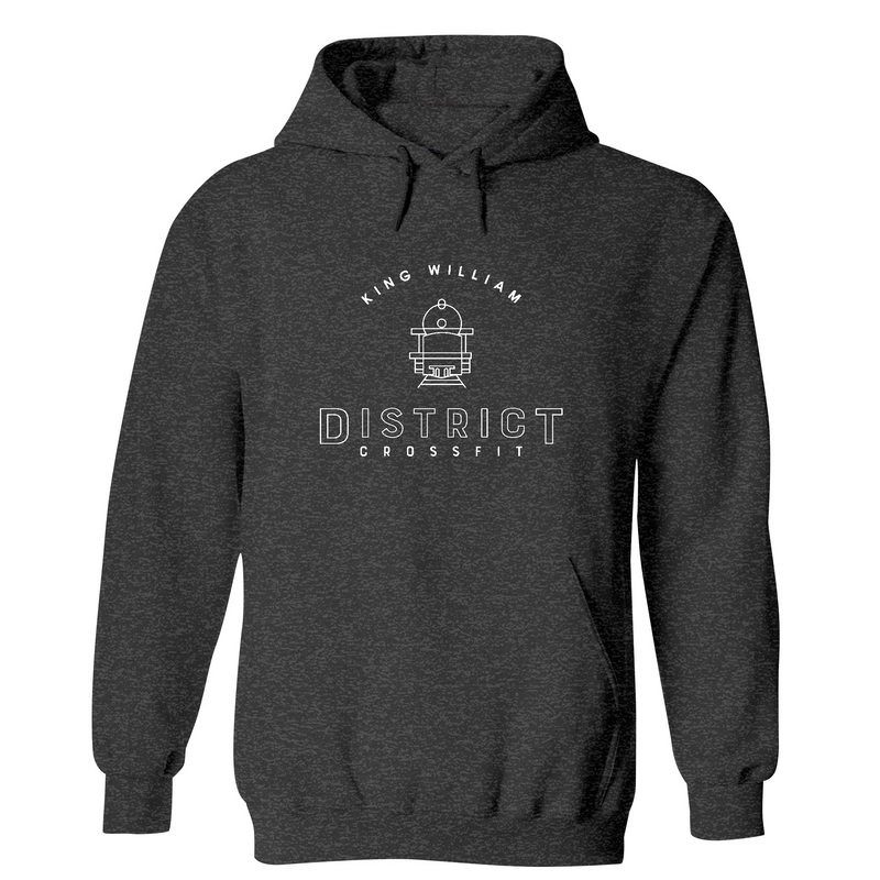 King William District CrossFit Pukie The Clown V2 Mens - Hoodie