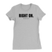 Womens Small Solid Athletic Grey Style_T-Shirt