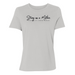 Womens 2X-Large Solid Athletic Grey Style_T-Shirt