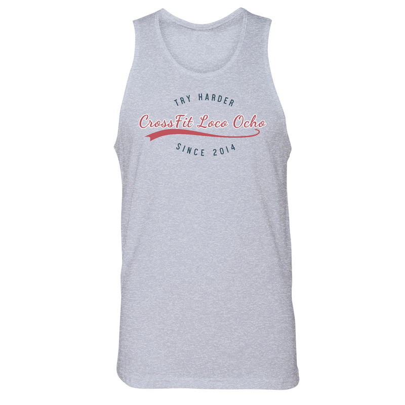 Mens 2X-Large Heather Gray Style_Tank Top
