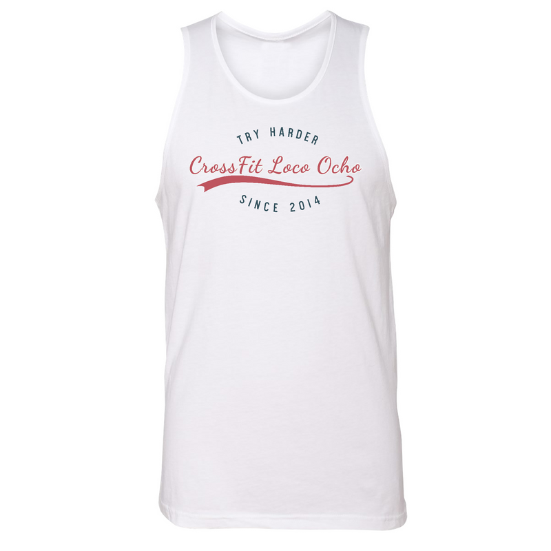 Mens 2X-Large White Style_Tank Top