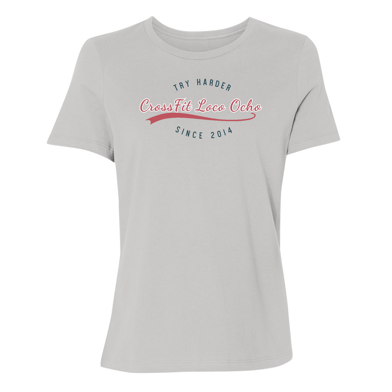 Womens 2X-Large Solid Athletic Grey Style_T-Shirt
