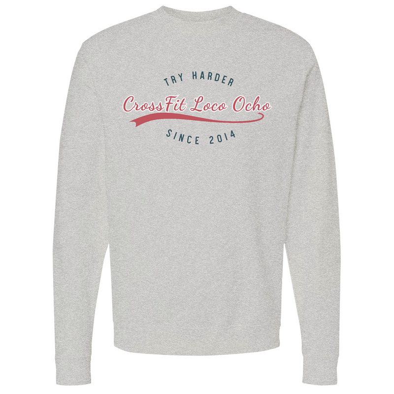 Mens 2X-Large Grey Heather Style_Sweatshirt