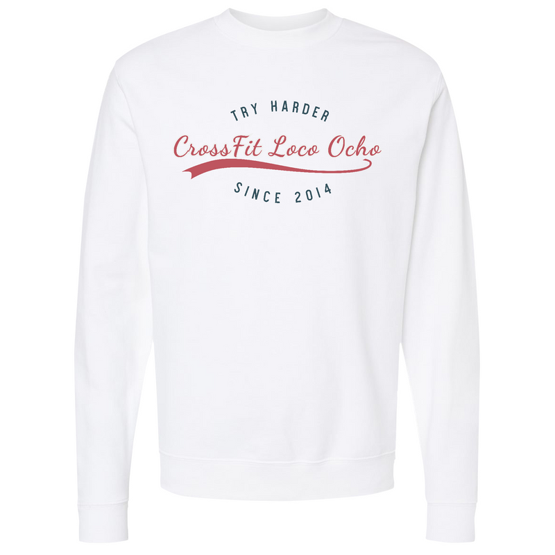 Mens 2X-Large White Style_Sweatshirt