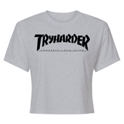 Womens 2X-Large Heather Gray Style_T-Shirt
