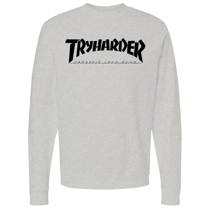 Mens 2X-Large Grey Heather Style_Sweatshirt
