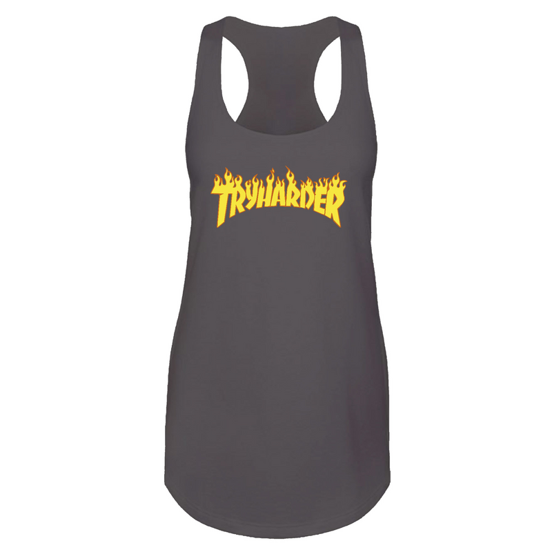Womens 2X-Large Dark Gray Style_Tank Top