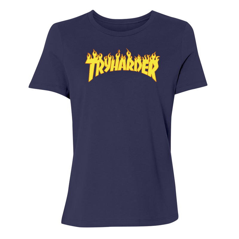 Womens 2X-Large Navy Style_T-Shirt