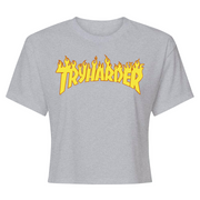 Womens 2X-Large Heather Gray Style_T-Shirt