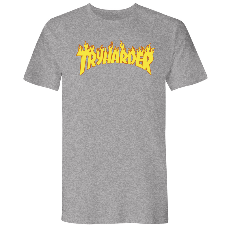 Mens 3X-Large Dark Heather Gray Style_T-Shirt