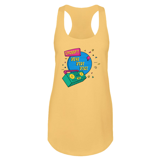 Womens Small Banana Cream Style_Tank Top