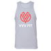 Mens Small Heather Gray Style_Tank Top