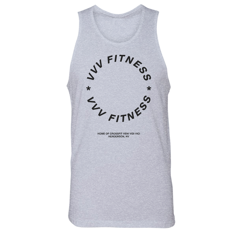 Mens Small Heather Gray Style_Tank Top